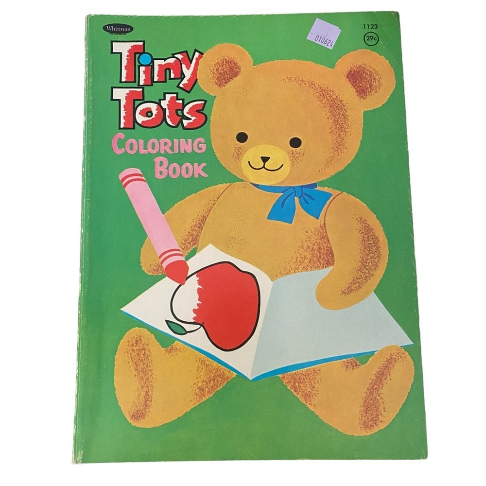 Vintage 1970’s coloring book. Unused